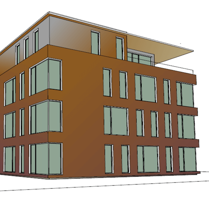 Bürogebäude zum Hospitalgraben in Weimar – Neubau